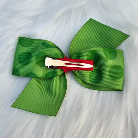 New Baby Girl Hair Bows – Set of 5 Clips, Soft & Stylish for Toddlers & Kids - Picture 2 of 2